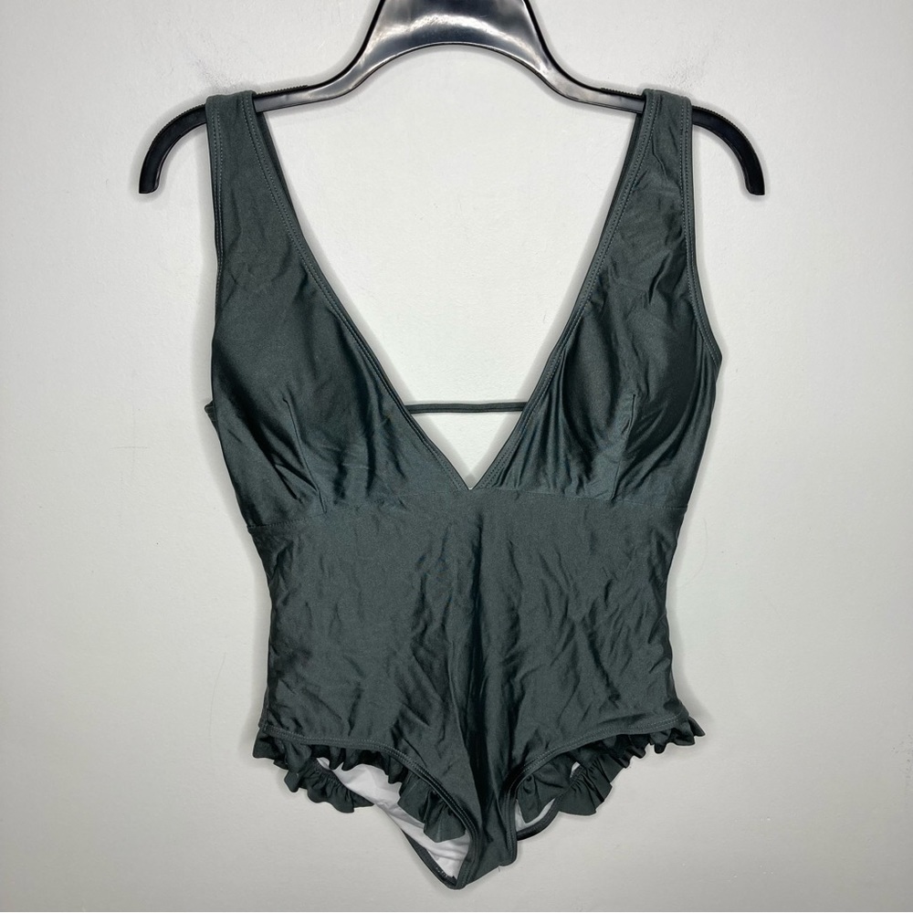 Cupshe deep plunge one Piece Swimsuit‎ size large